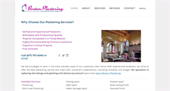 Desktop Screenshot of bostonplastering.com
